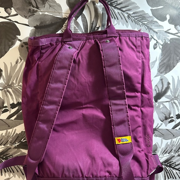 Fjallraven purple convertible backpack - Picture 2 of 5